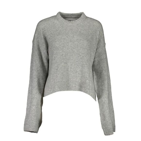 Calvin Klein Grigio Acrylic Women Women's Sweater
